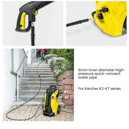 Karcher K2-7 High-Pressure Quick-Connect Water Hose Copper Connector, 5M, 6M, 10M, 15M