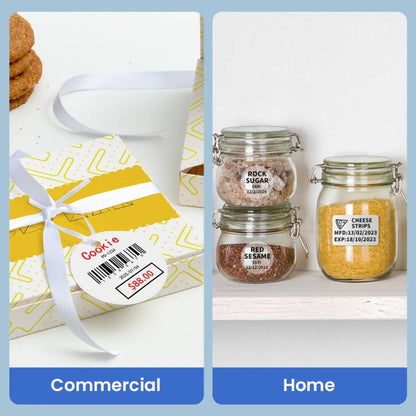 Phomemo M150 Bluetooth Thermal Printer Rechargeable Inkless Barcode Label Maker