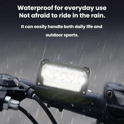 Smart Light-sensing Bicycle USB Charging Headlight For Night Riding, Single Light, Headlight+Taillight