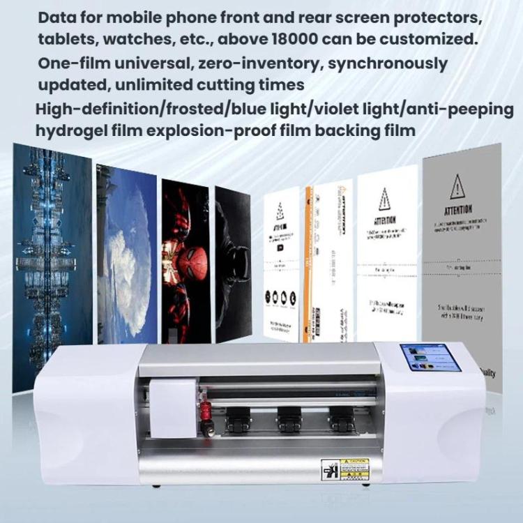 Cell Phone Film Cutting Machine Smart Automatic Blade Cutting Machine, EU Plug, UK Plug, US Plug