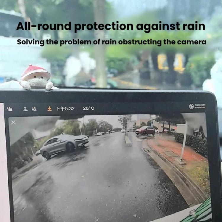 10pcs Car Reverse Silicone Camera Rain Shield
