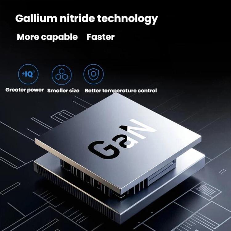 Prime 200W Gallium Nitride Desktop Charger 4 Type-C+2 USB 6 Ports Charging Stand, US Plug, A2683