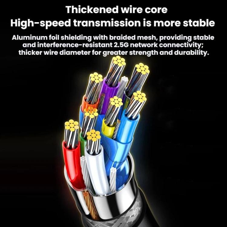 JINGHUA 2.5G Wired Network Adapter RJ45 Laptop HUB