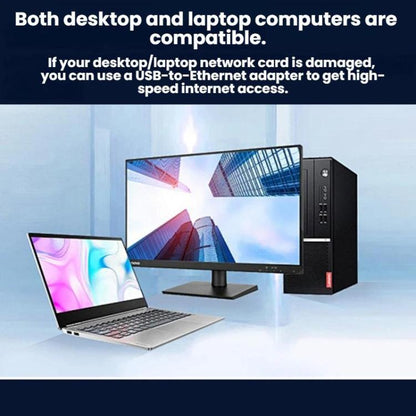 JINGHUA 2.5G Wired Network Adapter RJ45 Laptop HUB