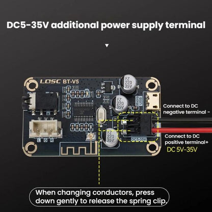 MP3 Bluetooth 5.1 Decoding Board DIY Modified Lossless Car Audio Receiver Module