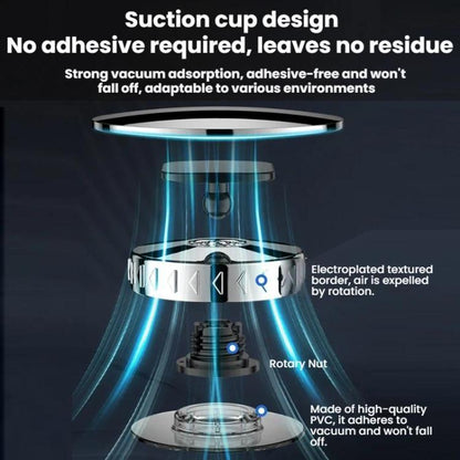 360 Degree Adjustable Frameless Suction Cup High-Definition Small Round Mirror