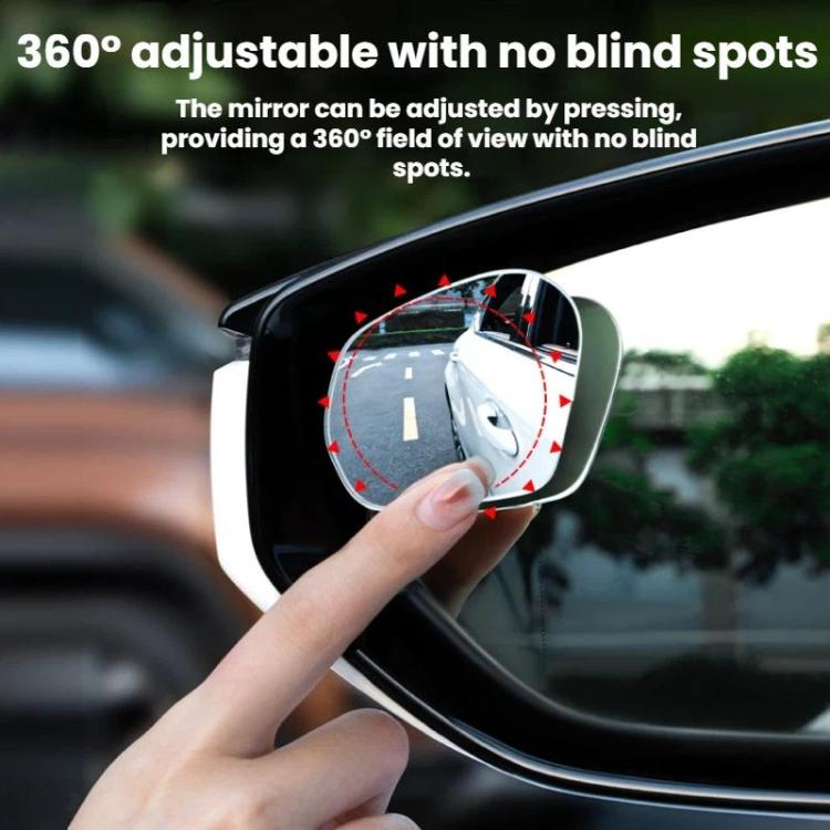 Suction Cup Car Rearview Blind Spot Reversing Assist Mirror