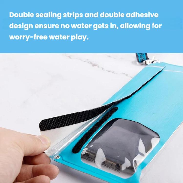 7.2 inch Cell Phone Universal IPX8 Grade Waterproof Storage Bag