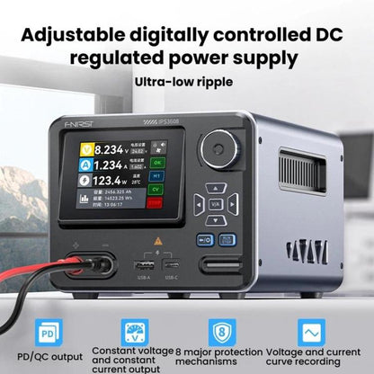 FNIRSI IPS3608 CNC DC Adjustable Regulated Power Supply High-Power Upper Computer