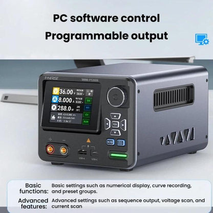 FNIRSI IPS3608 CNC DC Adjustable Regulated Power Supply High-Power Upper Computer