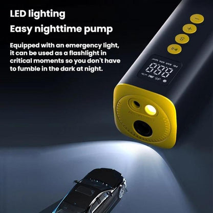 Pompe à air électrique portable filaire avec affichage numérique pour voiture