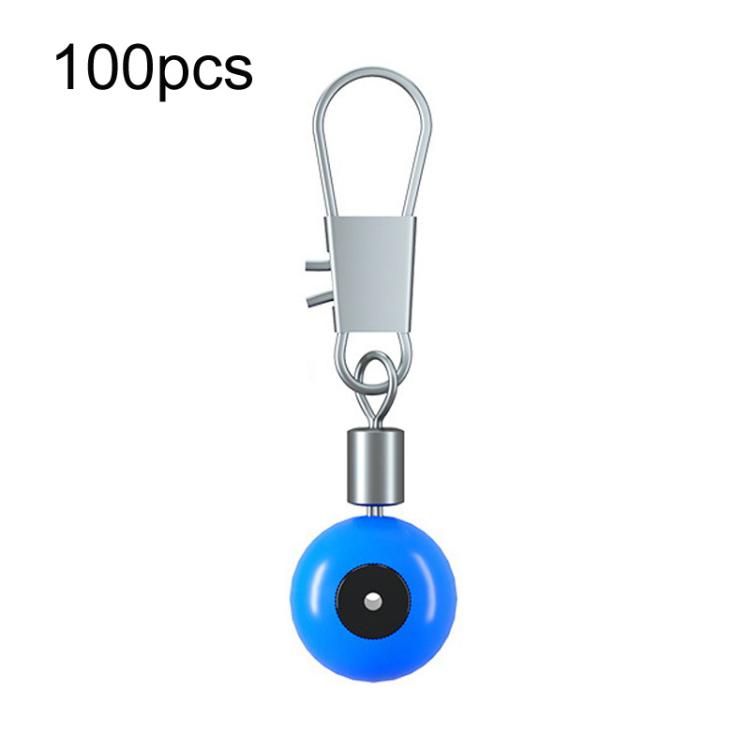 100 pièces Haricots d'espace de pêche Flotteurs de pêche en eau salée Accessoires de pêche, Broche, Amélioré