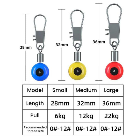 100pcs Fishing Space Beans Saltwater Fishing Float Seat Fishing Accessories, Pin, Enhanced