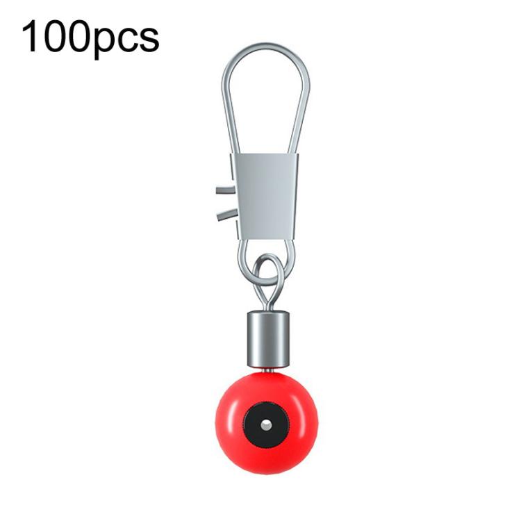 100 pièces Haricots d'espace de pêche Flotteurs de pêche en eau salée Accessoires de pêche, Broche, Amélioré