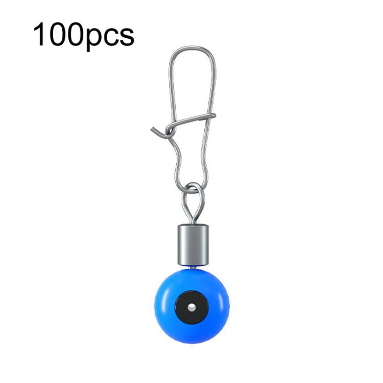 100 pièces Haricots d'espace de pêche Flotteurs de pêche en eau salée Accessoires de pêche, Broche, Amélioré