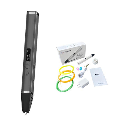 3D Printing Pen Kit With Detachable Body, HD OLED Screen & Precise Temperature Control – 3-Speed Adjustable