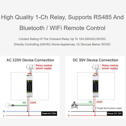 Industrial Control Board WiFi Network Relay Supporting WiFi / Bluetooth With Multiple Isolation Protection Circuits