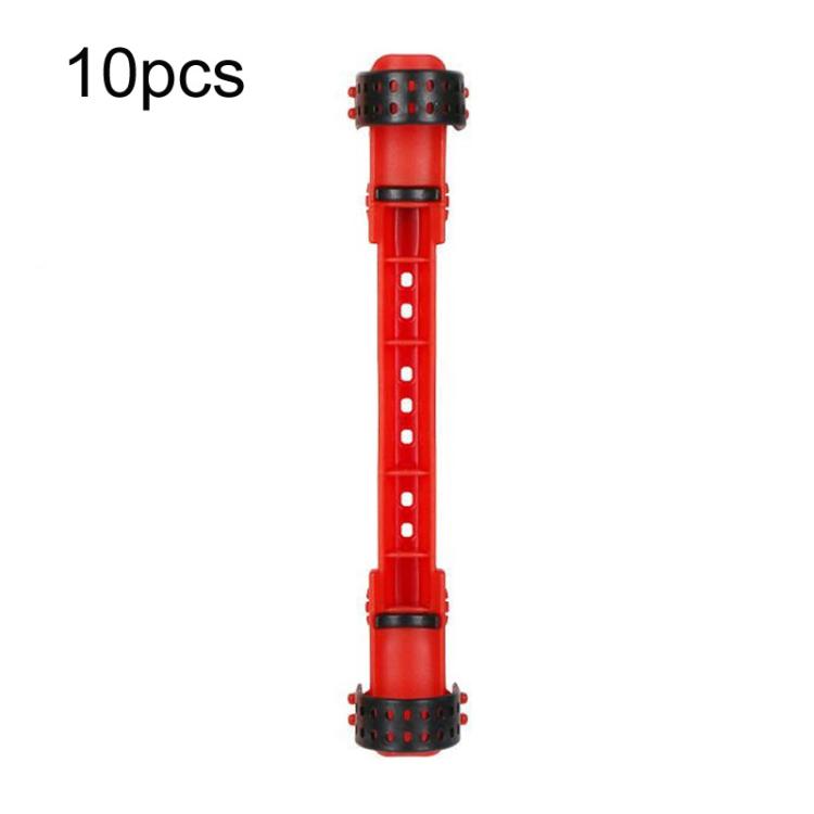 10pcs Enrouleur de ligne de canne à pêche rétractable, clip de ligne de canne à pêche