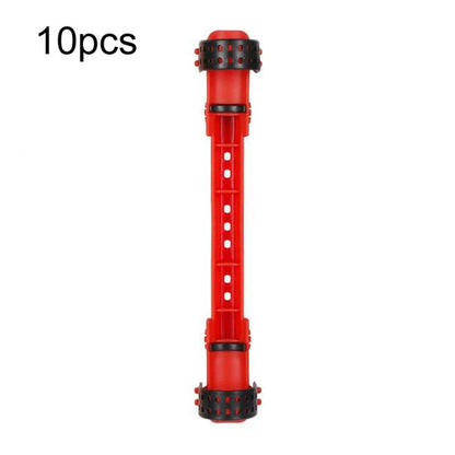 10pcs Enrouleur de ligne de canne à pêche rétractable, clip de ligne de canne à pêche