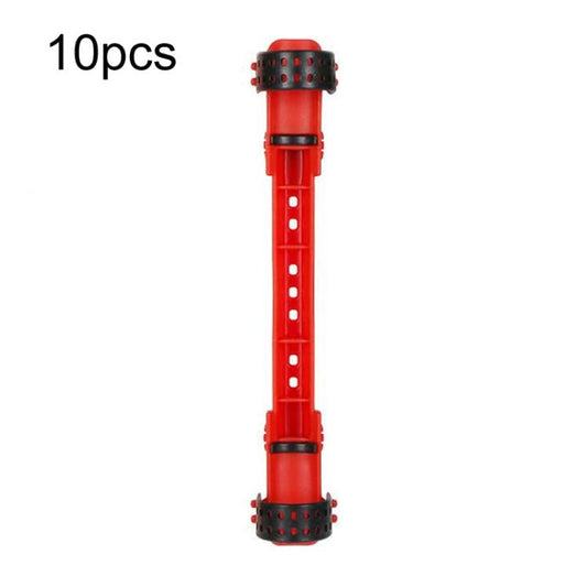 10 unidades de retractores de línea rápida para cañas de pescar, clips para enrollar la línea de la caña de pescar