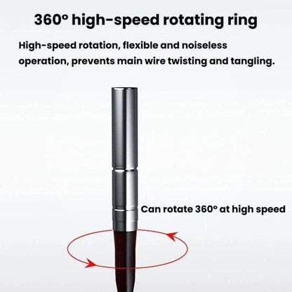 Connecteur de boucle pour canne à pêche 50 pièces, pointe de canne rotative, 0,8 mm, 0,9 mm, 1,0 mm, 1,1 mm, 1,2 mm, 1,3 mm, 1,4 mm, 1,5 mm, 1,6 mm, 1,7 mm, 1,8 mm, 2,0 mm, 2,2 mm