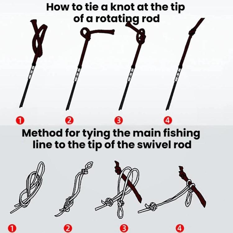 Connecteur de boucle pour canne à pêche 50 pièces, pointe de canne rotative, 0,8 mm, 0,9 mm, 1,0 mm, 1,1 mm, 1,2 mm, 1,3 mm, 1,4 mm, 1,5 mm, 1,6 mm, 1,7 mm, 1,8 mm, 2,0 mm, 2,2 mm