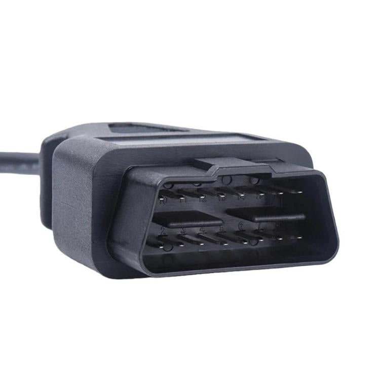 OBD2 mâle vers 6 adaptateurs femelles DB9 Câble de connexion d'outil de diagnostic, mâle vers 6 femelles DB9