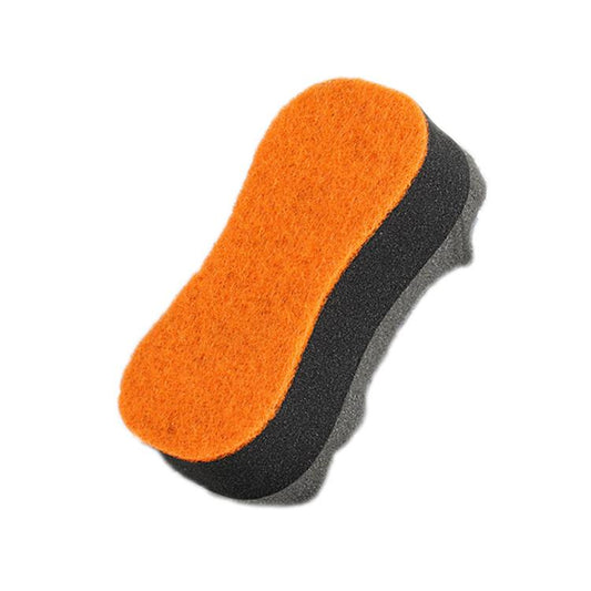 Three-layer High-density Sponge Wave Car Wash Cleaning Products, Random Color Delivery, Waist-shaped, Figure-eight Shaped