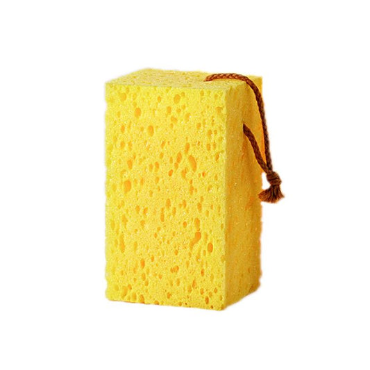 Esponja de nido de abeja espesa para lavado de autos, quitamanchas, 17 x 10 x 8 cm, cartón inglés, 21 x 11 x 8 cm