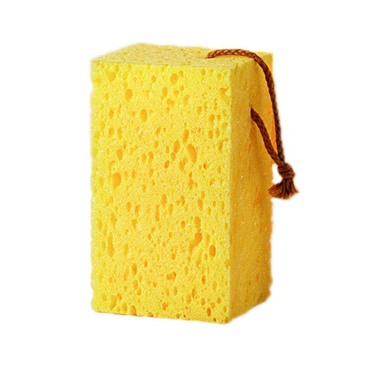 Thickened Car Wash Honeycomb Sponge Car Stain Remover Cleaner, 17x10x8cm English Card, 21x11x8cm English Card
