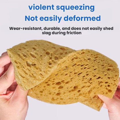 Thickened Car Wash Honeycomb Sponge Car Stain Remover Cleaner, 17x10x8cm English Card, 21x11x8cm English Card