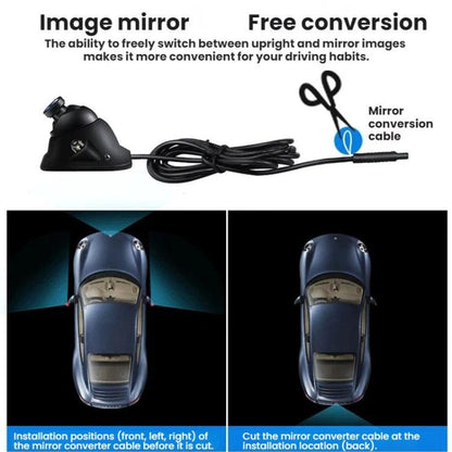 5-Inch Car Display + Reversing Camera System, LED Version, Infrared Version