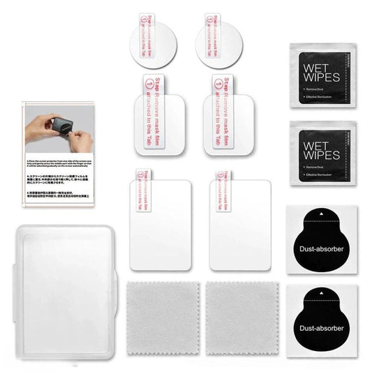 Kit de protector de pantalla de vidrio templado HD transparente para DJI Osmo Action 6, paquete de 1 o 2 unidades.