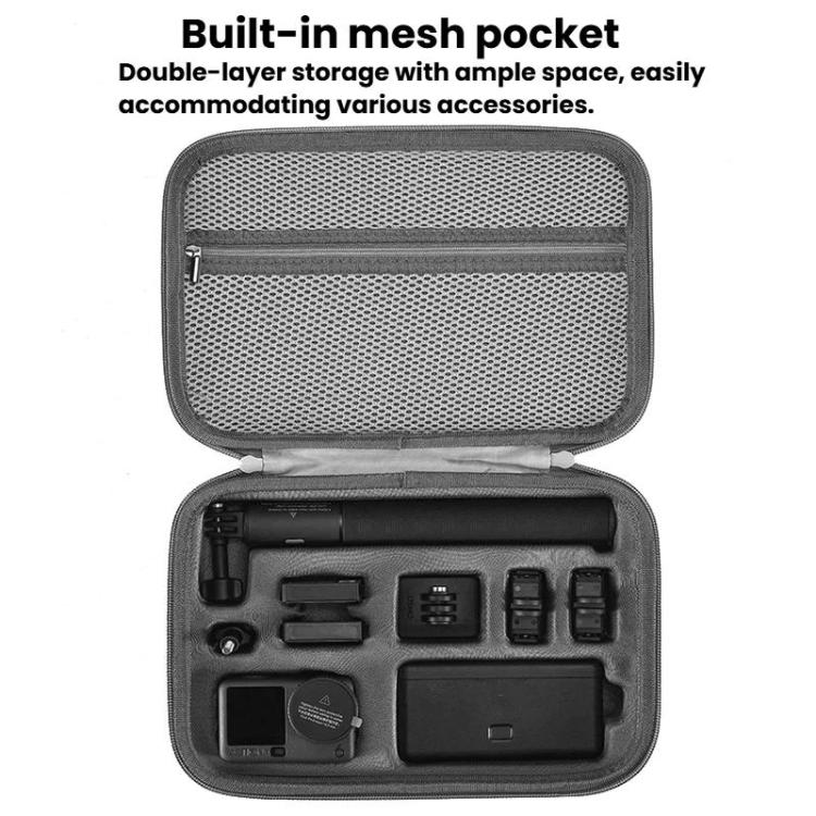 Pour DJI Osmo Action 6 Adventure Combo Caméra Sac portable Boîte de rangement étanche et antichoc