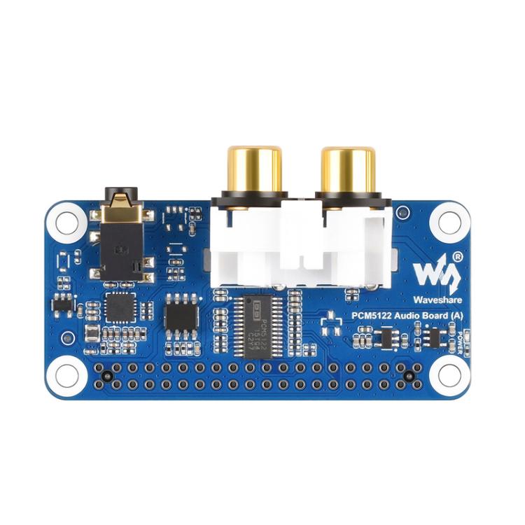 For Raspberry Pi HIFI I2S DAC Audio Sound Card 40 Pin GPIO Interface Stereo Encoding Decoding, 32223