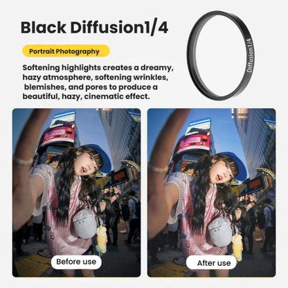 For DJI Osmo Action 6 Camera Lens Filter, ND8, ND16, ND32, ND64, CPL, UV, Diffusion 1/4, CPL+ND16+Diffusion1/4, CPL+ND8+ND16, CPL+ND16+ND32+Diffusion1/4, CPL+ND8+ND16+ND32, CPL+ND8+ND16+ND32+ND64+Diffusion1/4