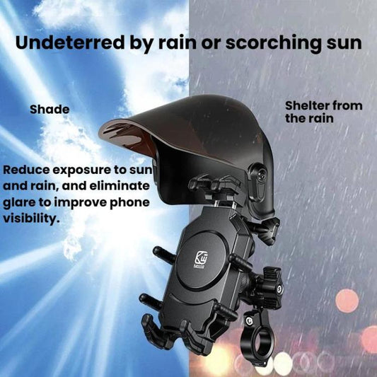 Support de téléphone pour vélo pare-soleil, support pour vélo étanche, Kewig ZYM-2