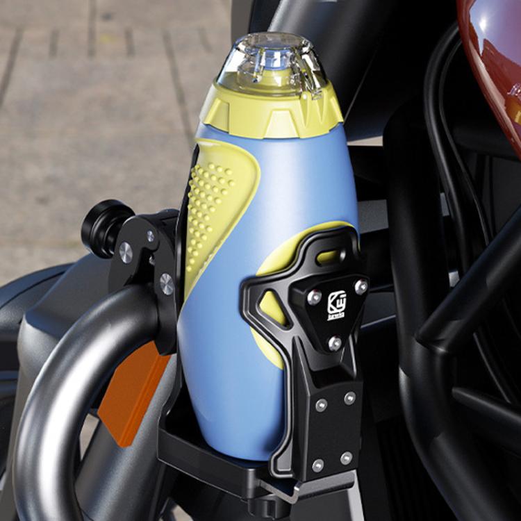 Large-Capacity Bicycle Water Bottle Cage Motorcycle Quick-Release Base Drink Holder, Kewig SHJ-3