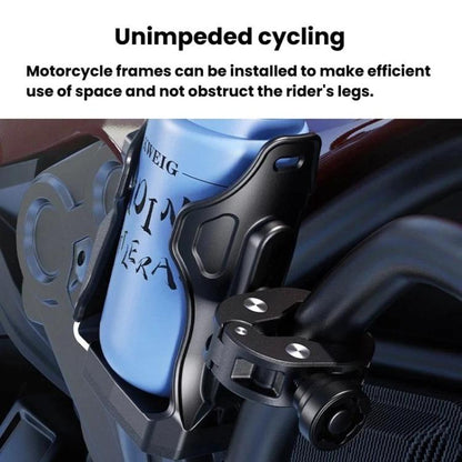 Large-Capacity Bicycle Water Bottle Cage Motorcycle Quick-Release Base Drink Holder, Kewig SHJ-3