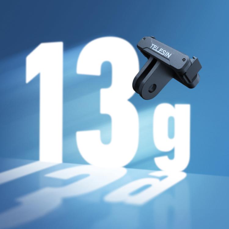 For DJI Osmo Action 6 TELESIN Magnetic Quick-release Adapter Mount Two-Claw Base, TELESIN Adapter