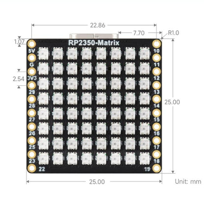Microcontroller Development Board Dual Core Dual Architecture Six-Axis Sensor Display Cool Lighting Effects, 32225