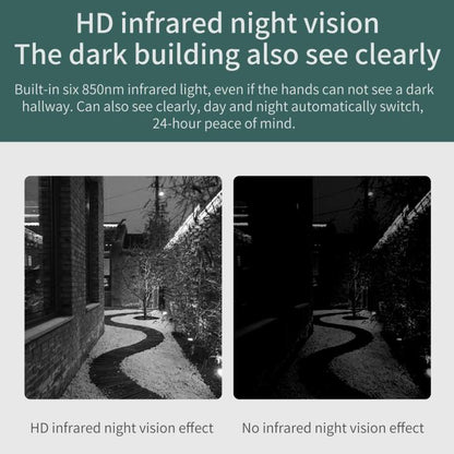 Smart Night Vision WiFi Wireless Voice Intercom Monitoring Video Doorbell