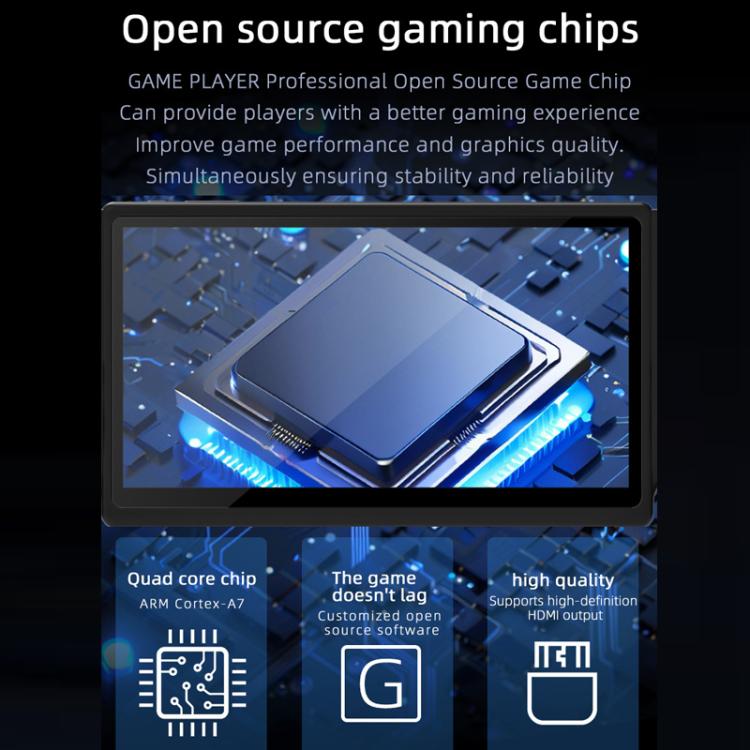 7.0 Inch Handheld Open-Source Game Console With High-Definition Arcade Battles