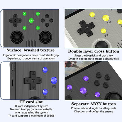 G30 HD Retro Open-Source Handheld Game Console, Linux System, Quad-Core Cortex-A35 CPU 1.5GHz, 64GB