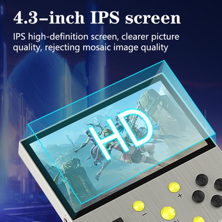 G30 HD Retro Open-Source Handheld Game Console, Linux System, Quad-Core Cortex-A35 CPU 1.5GHz, 64GB