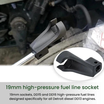 19mm High-Pressure Fuel Line Sleeve For Detroit Diesel Engines DD13/DD15/DD16