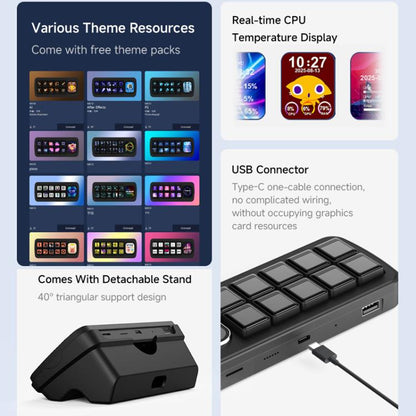 WAVESHARE MK10 Multi-Functional AI Voice Control Panel
