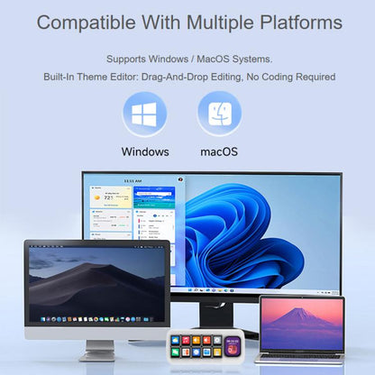 WAVESHARE MK10 Multi-Functional AI Voice Control Panel
