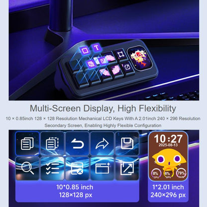 WAVESHARE MK10 Multi-Functional AI Voice Control Panel