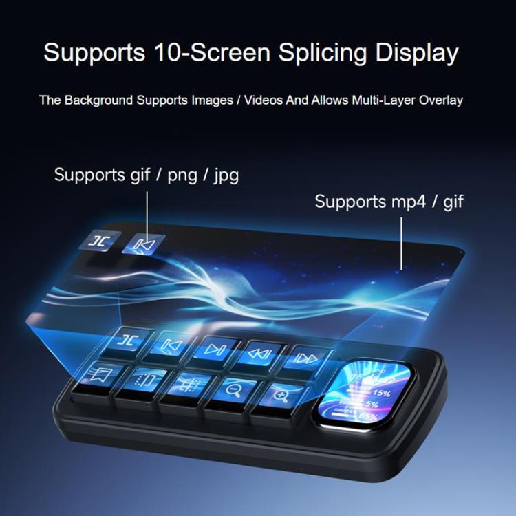 WAVESHARE MK10 Multi-Functional AI Voice Control Panel